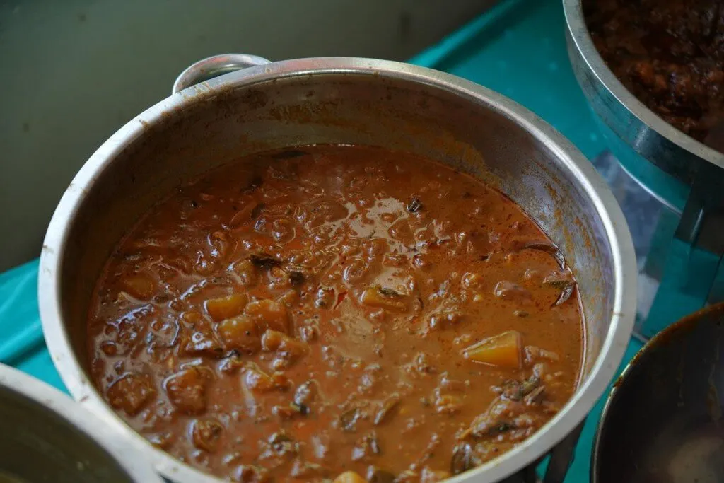 ஆரஞ்ச் நிற குழம்பு